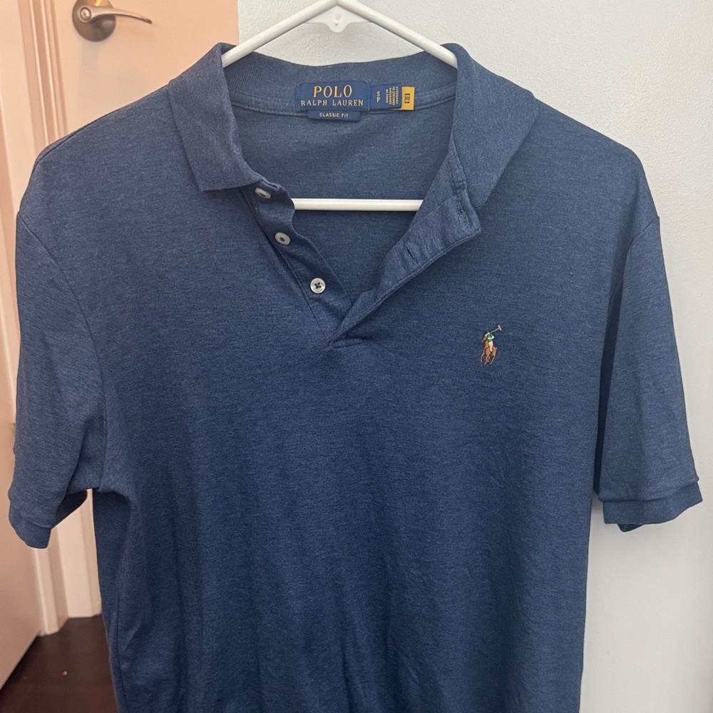 Polo by Ralph Lauren Men's Navy Polo Shirt